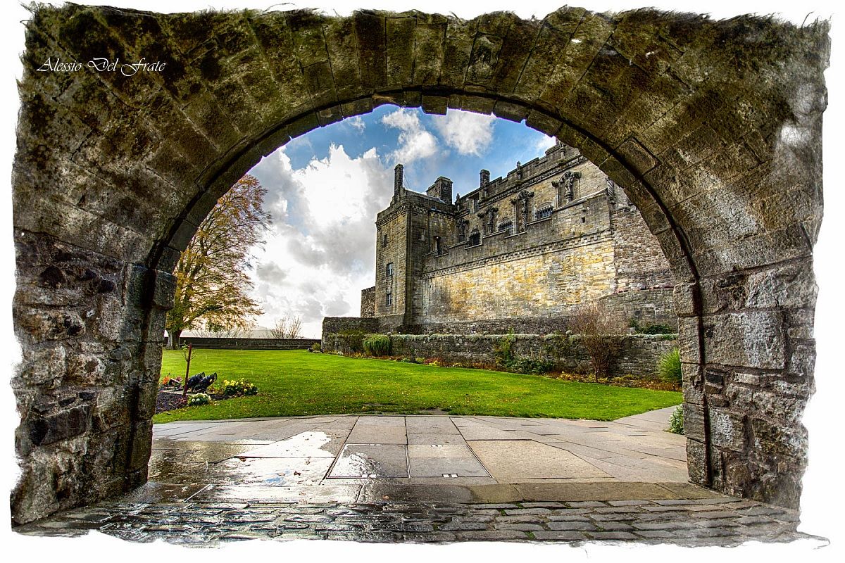 Glimpses of Stirling Castle