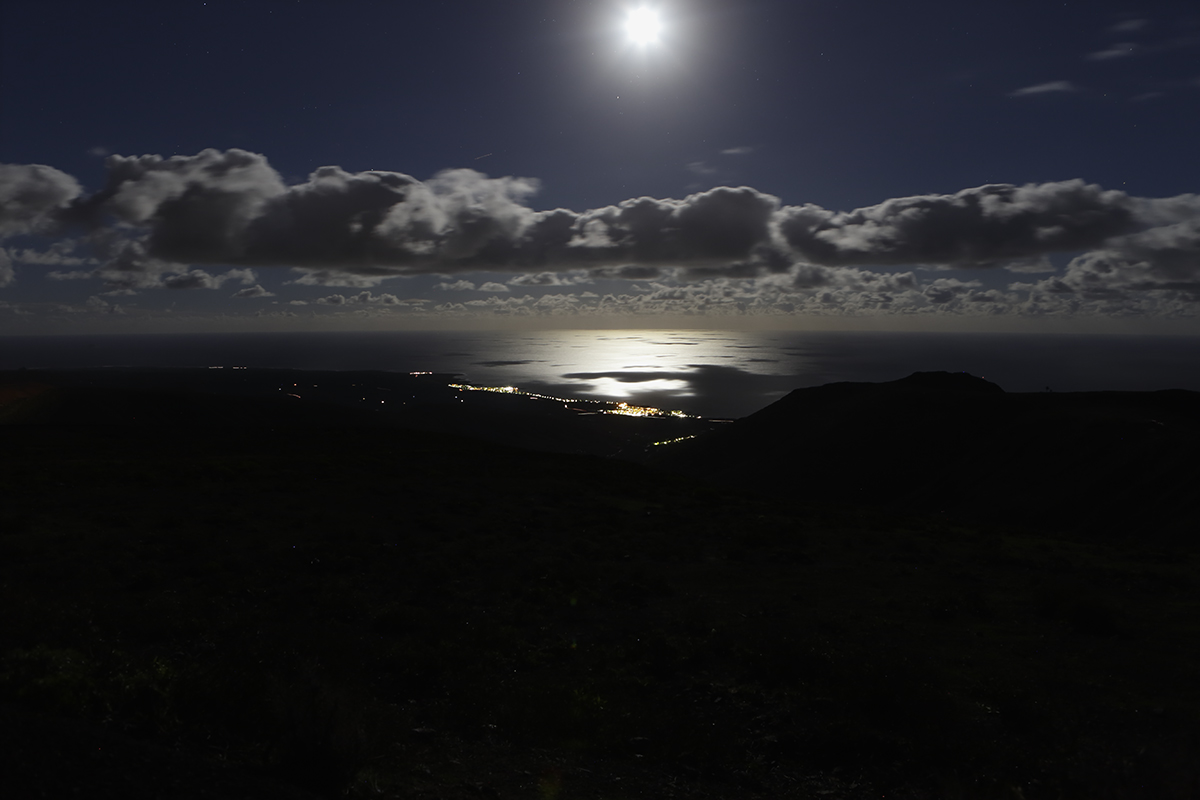 Lanzarote vista dall'alto di Haria