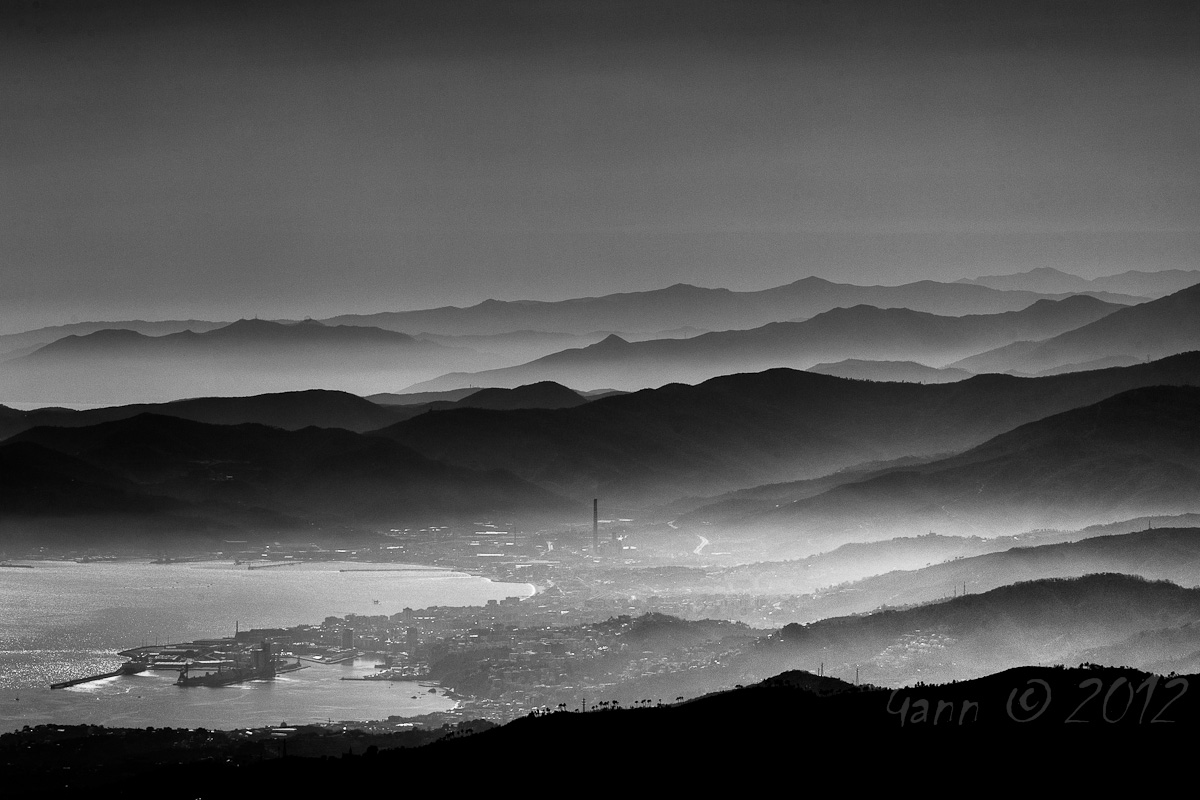 Faiallo-Varazze in the fog ...