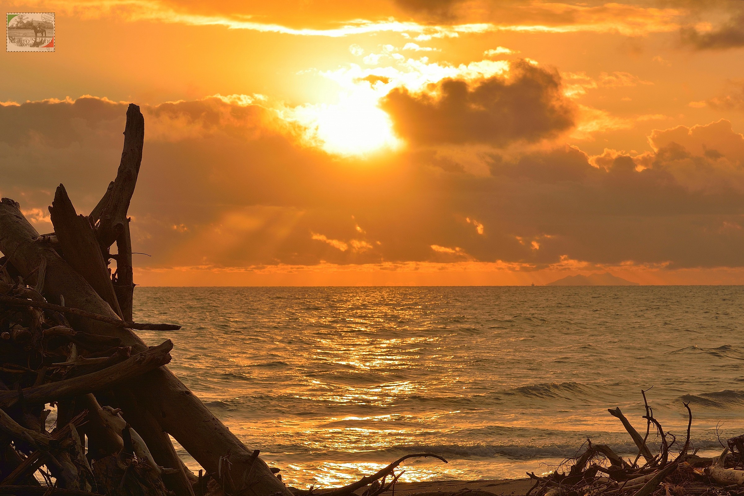 Maremma Park / Montecristo at sunset