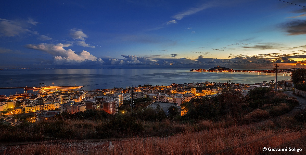 Formia e Gaeta al crepuscolo
