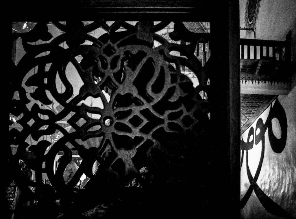 Prayer in Konya Mosque Dervishi