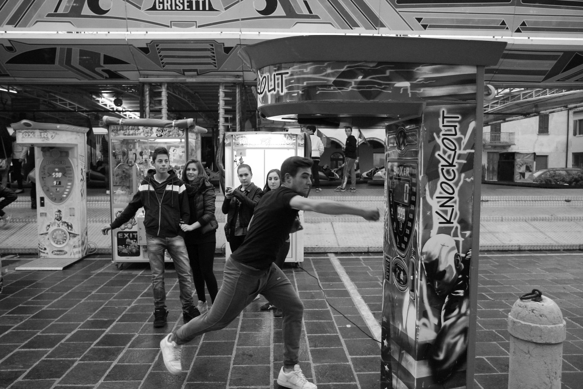 Showdown at the country fair.