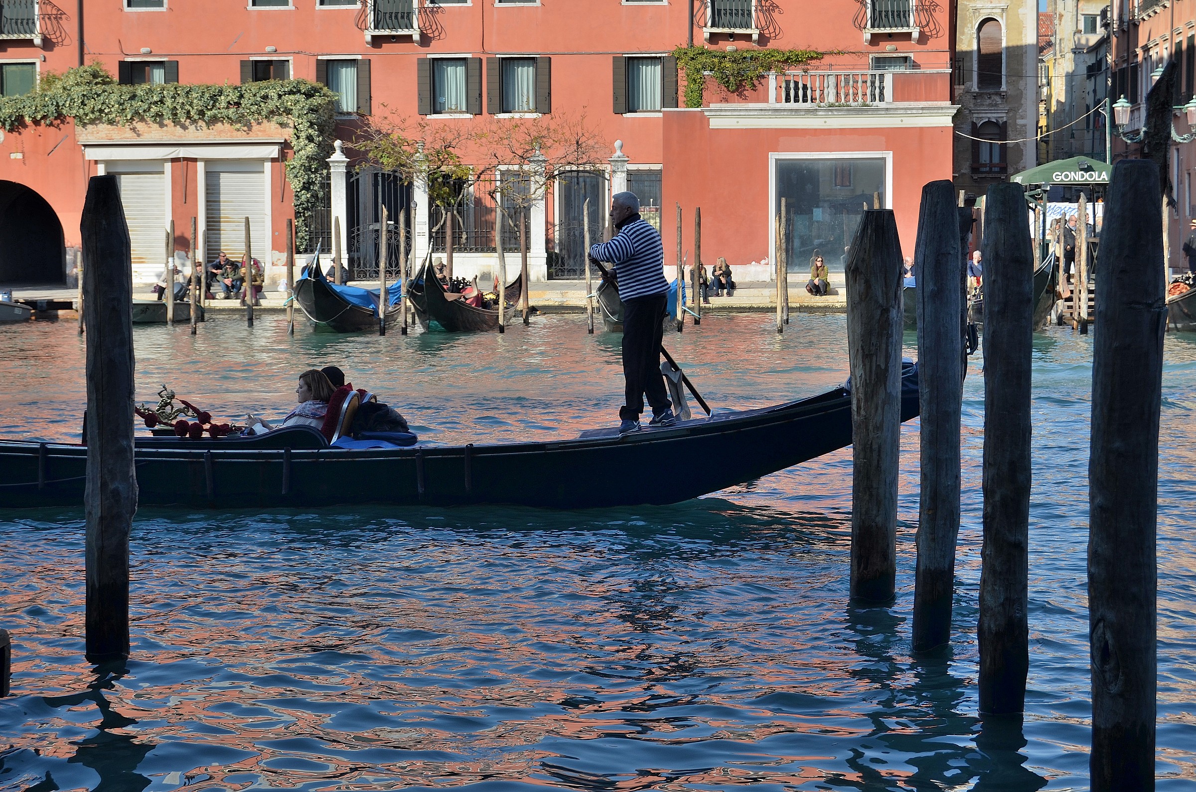 Un romantico viaggio in gondola