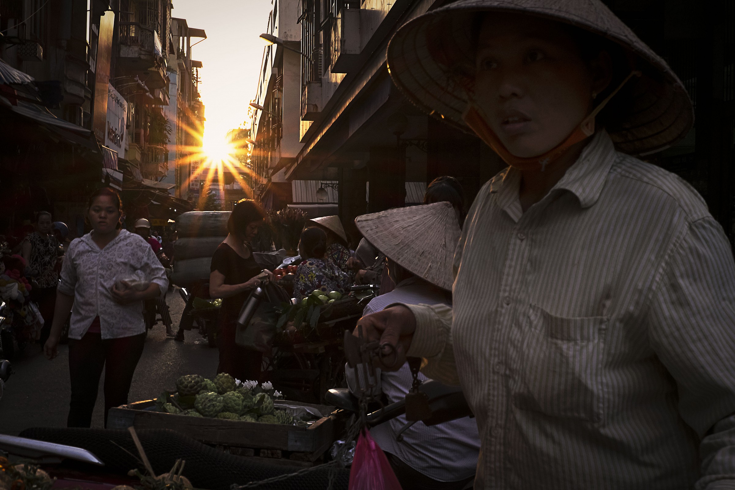 Hanoi market