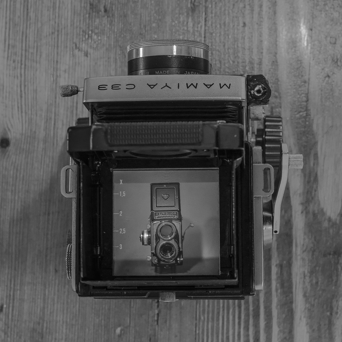 Rolleiflex vs Mamiya c33