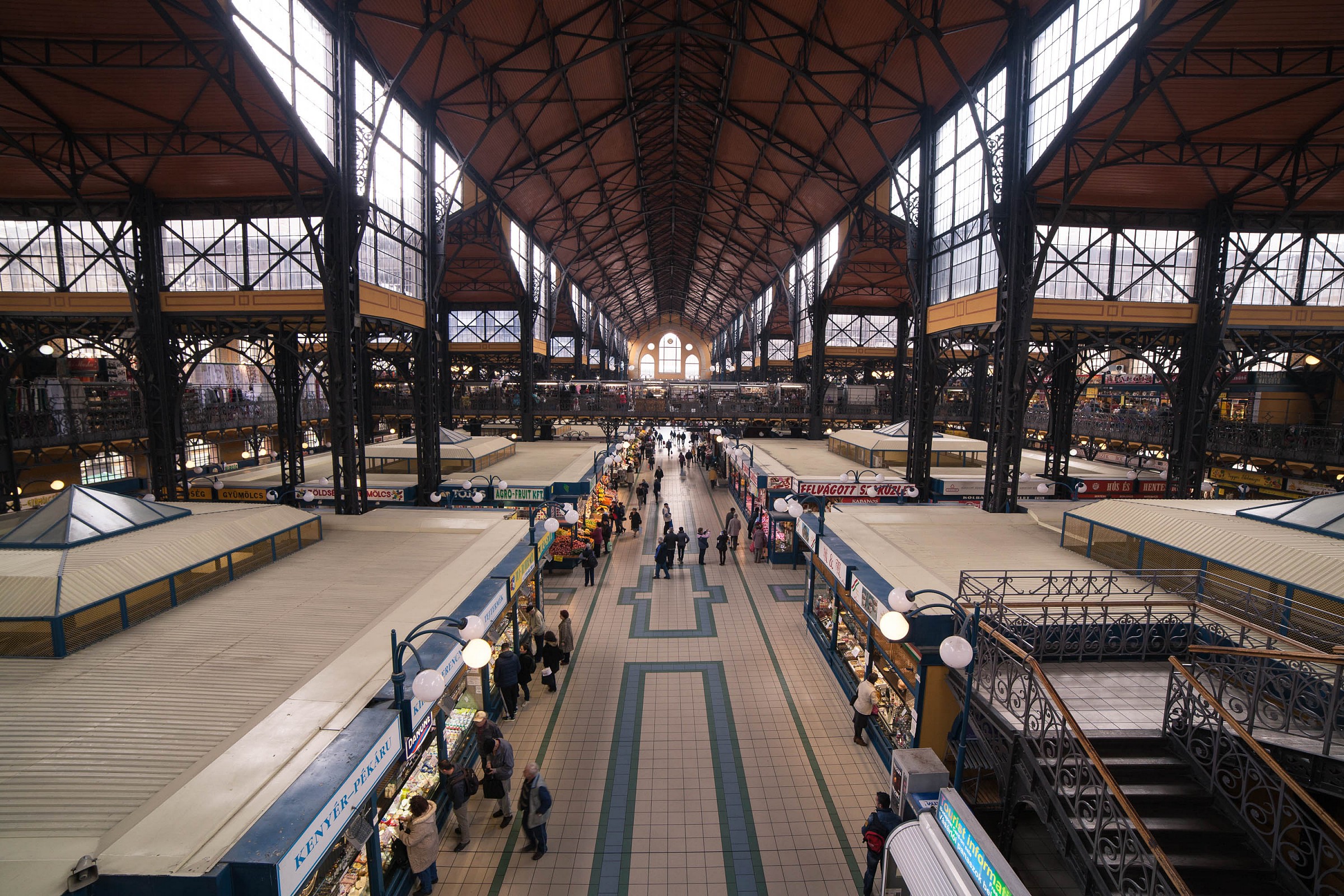 Il mercato a Budapest