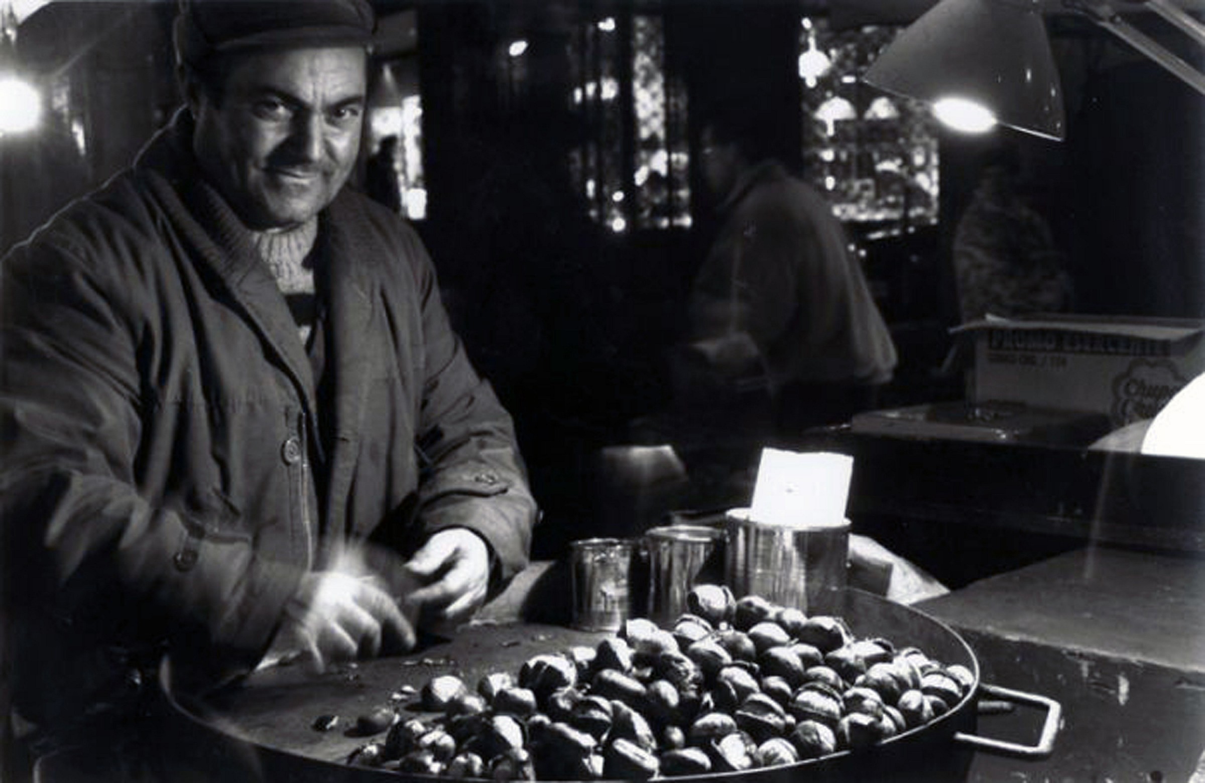 il venditore di caldarroste