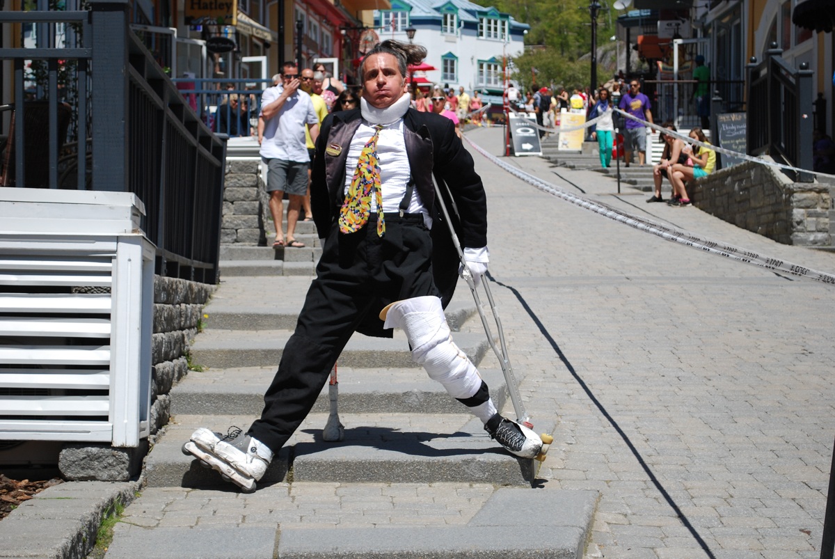 Clown Mont-Tremblay Quebec Canada