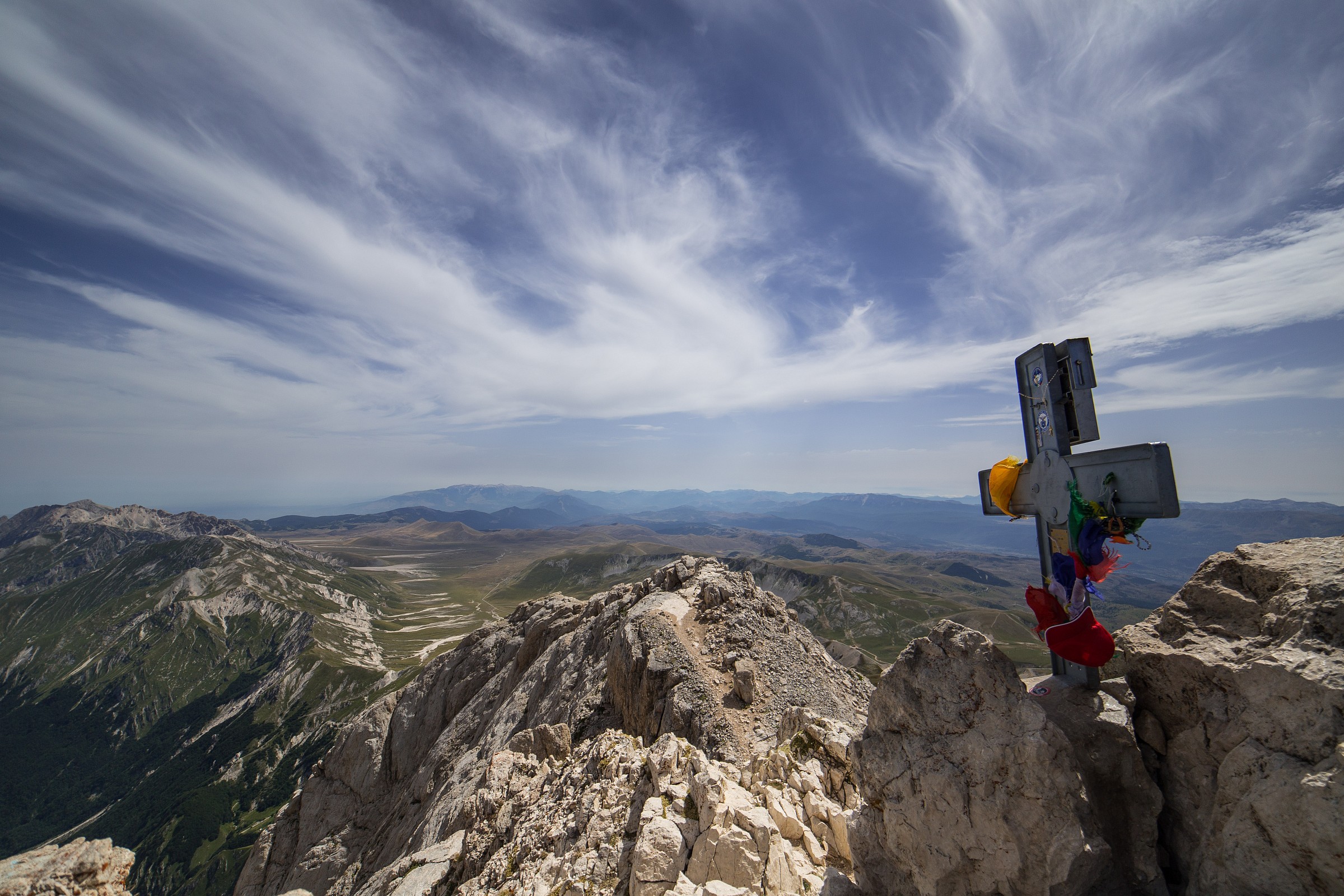 Dalla vetta del Corno Grande