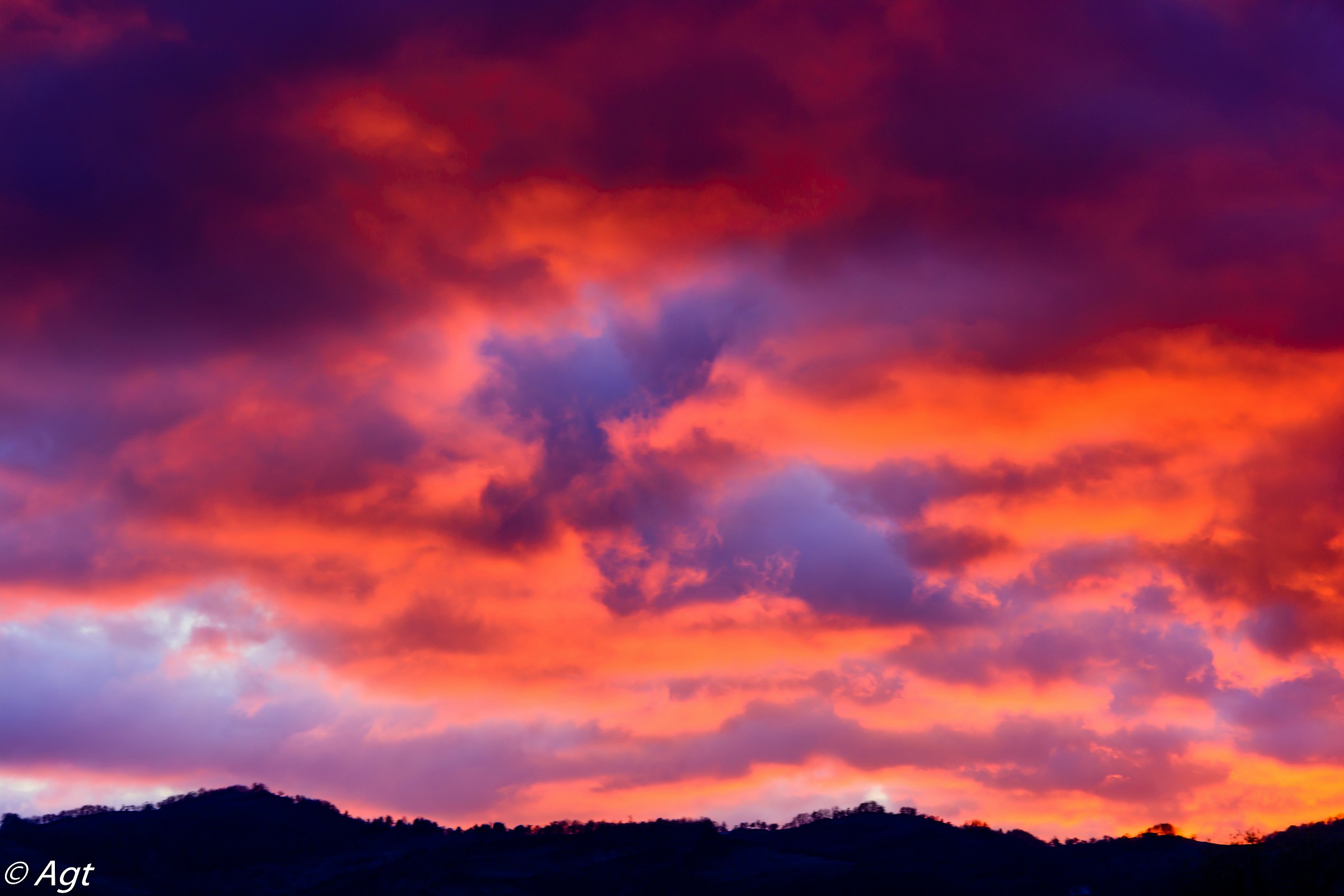 red evening .........
