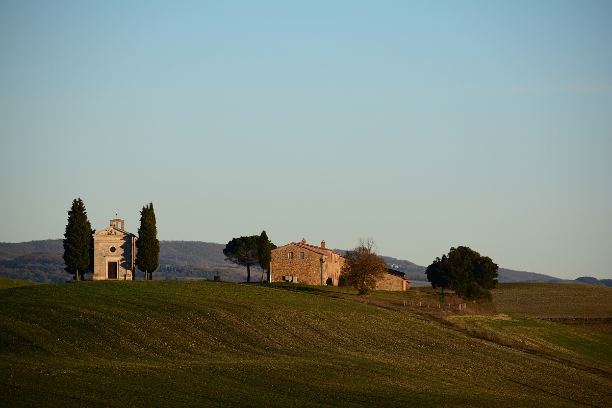 veduta dell'Abbazia Madonna della Vitaleta