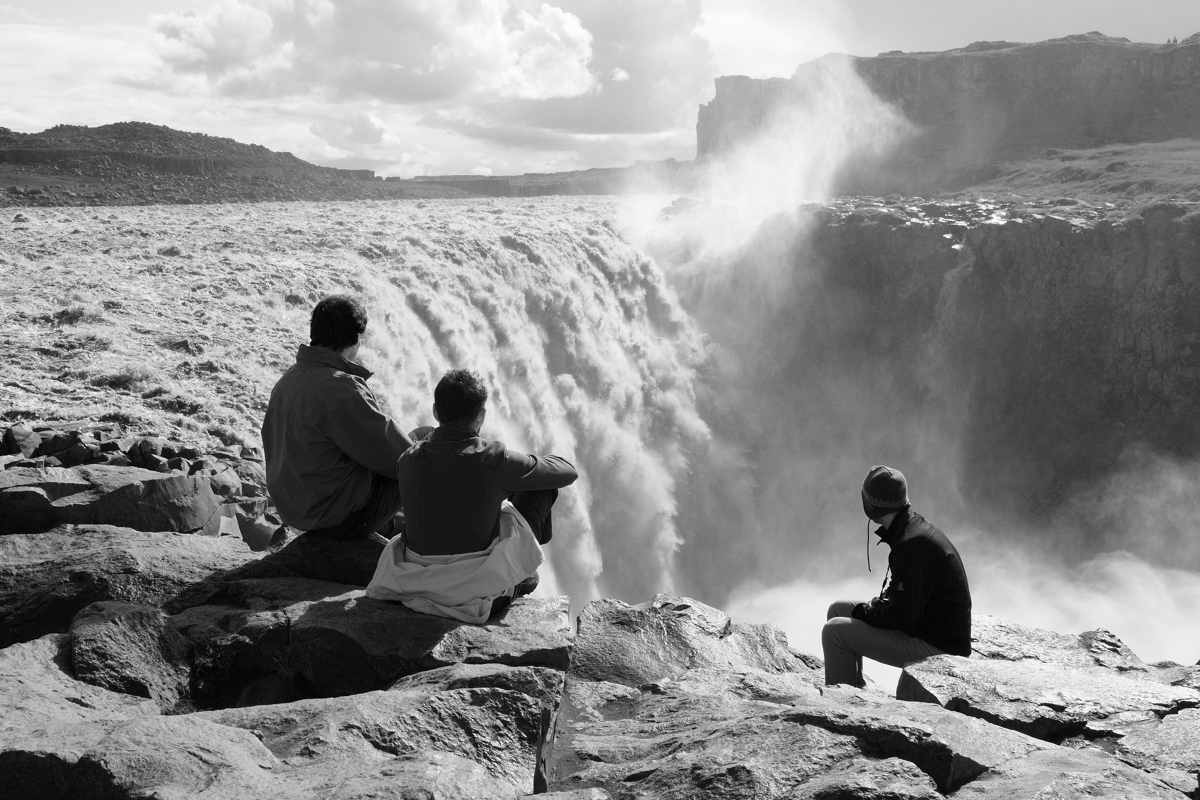 Contemplating the power of nature