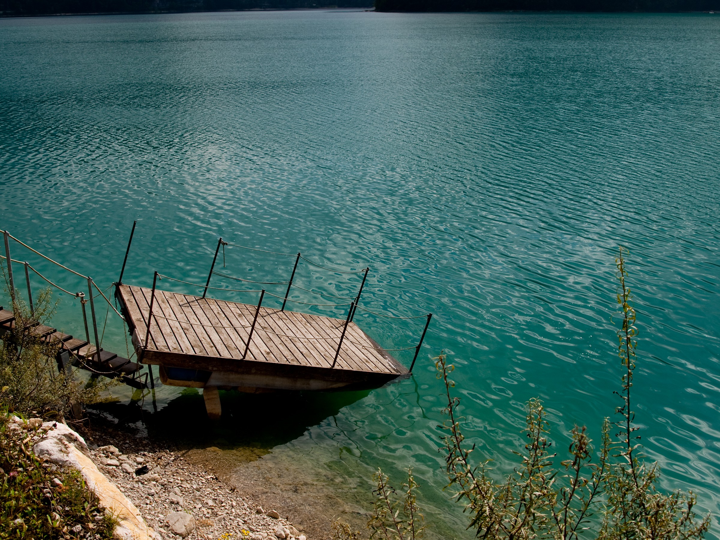 Pontile sul lago