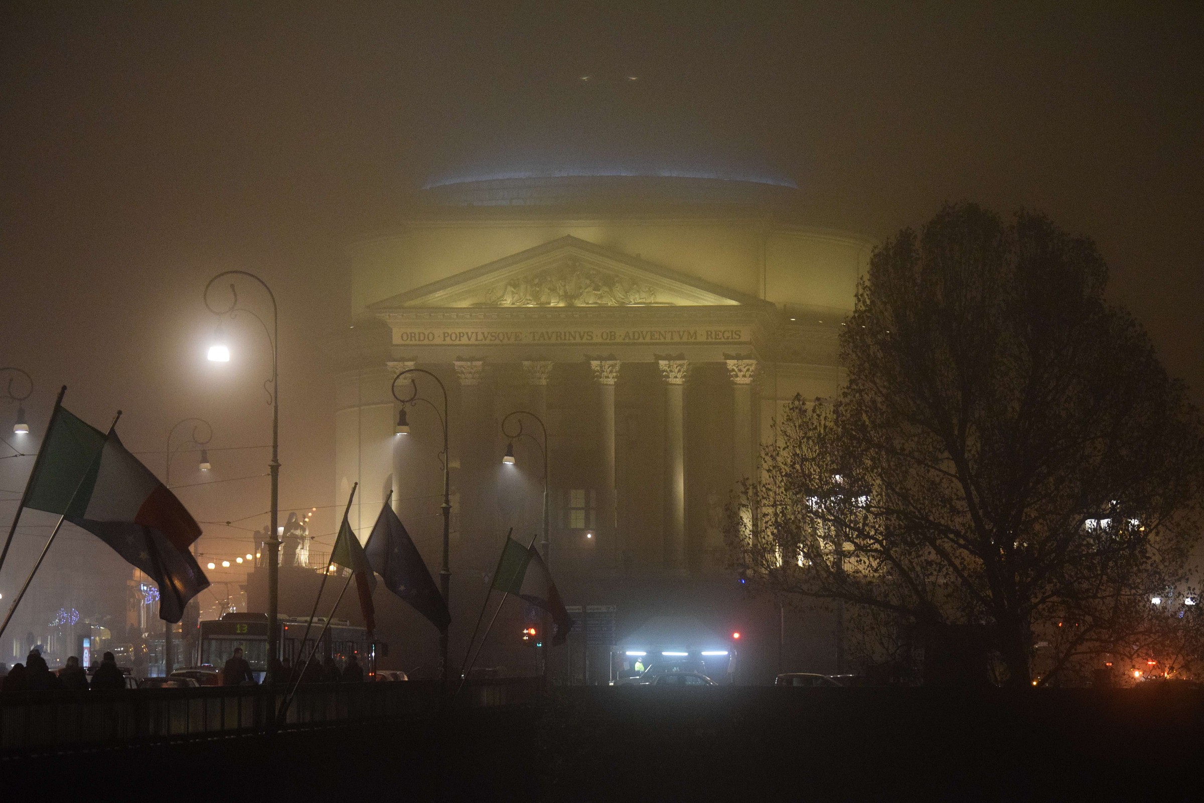 Great Mother in the fog