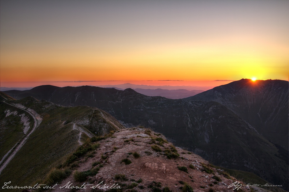 Sunset On Monte Sibilla