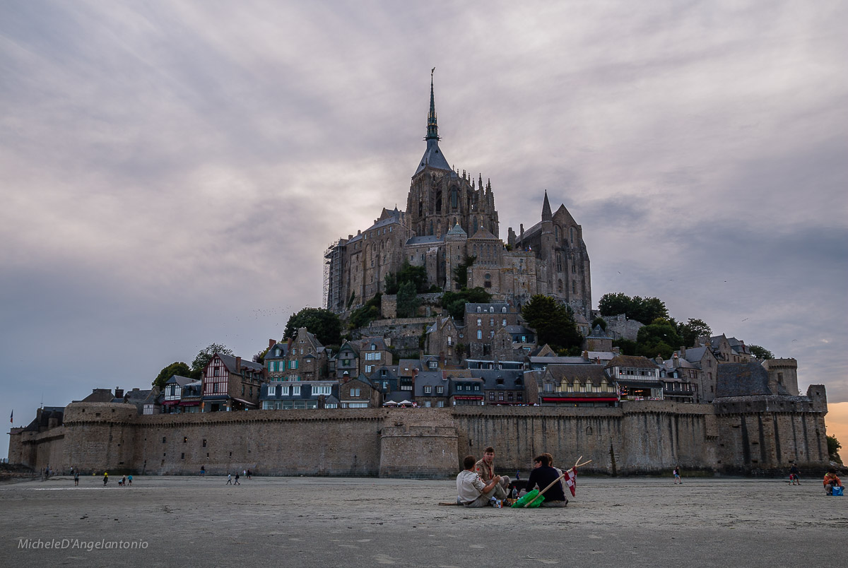 Scout a Mont Saint Michel