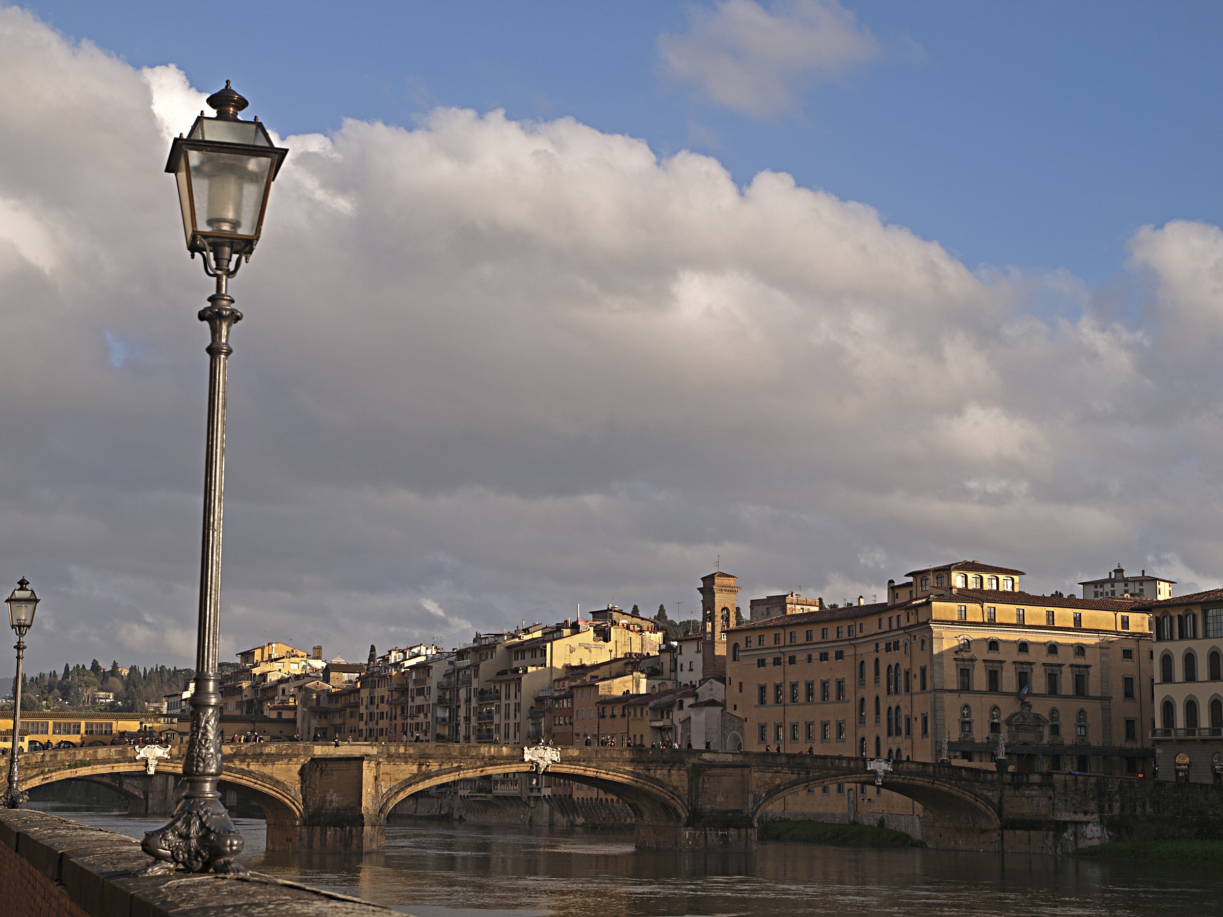 Lightened in Santa Trinita