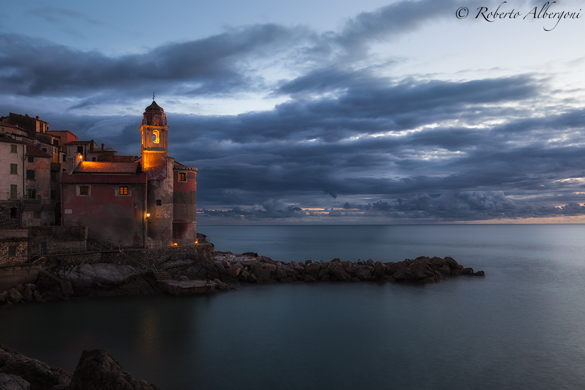 Blue hour in Tellaro