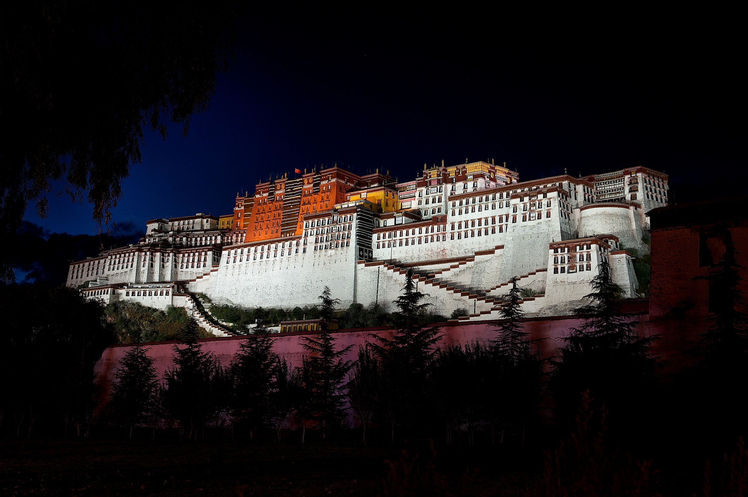 Potala Palace by night
