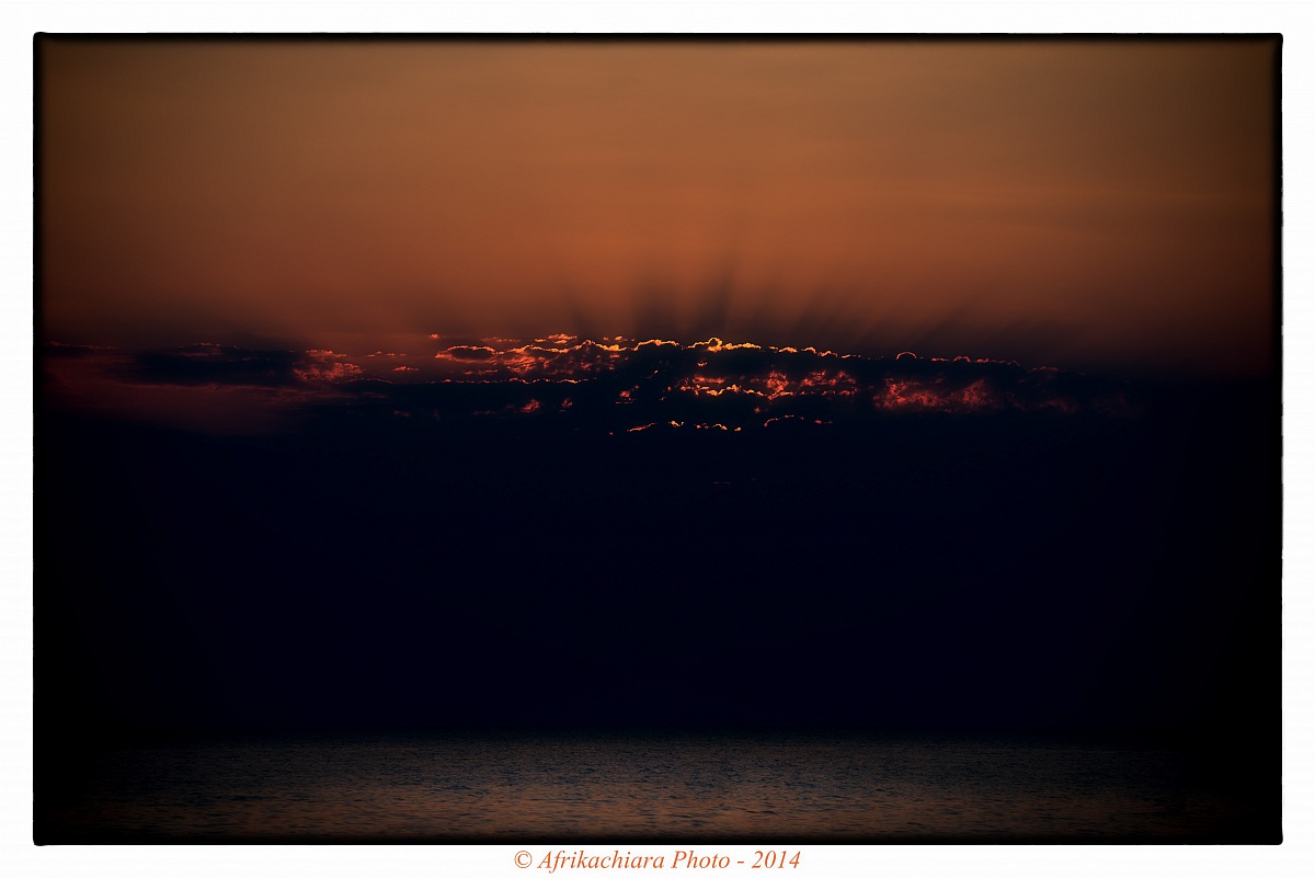 And suddenly I saw the heavens open and grainy ...