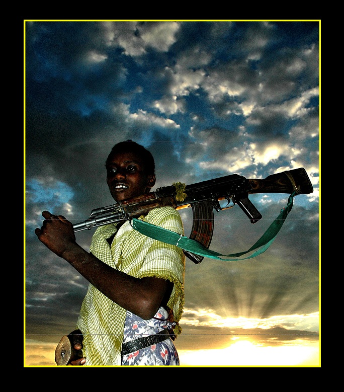 giovane guerriero Afar