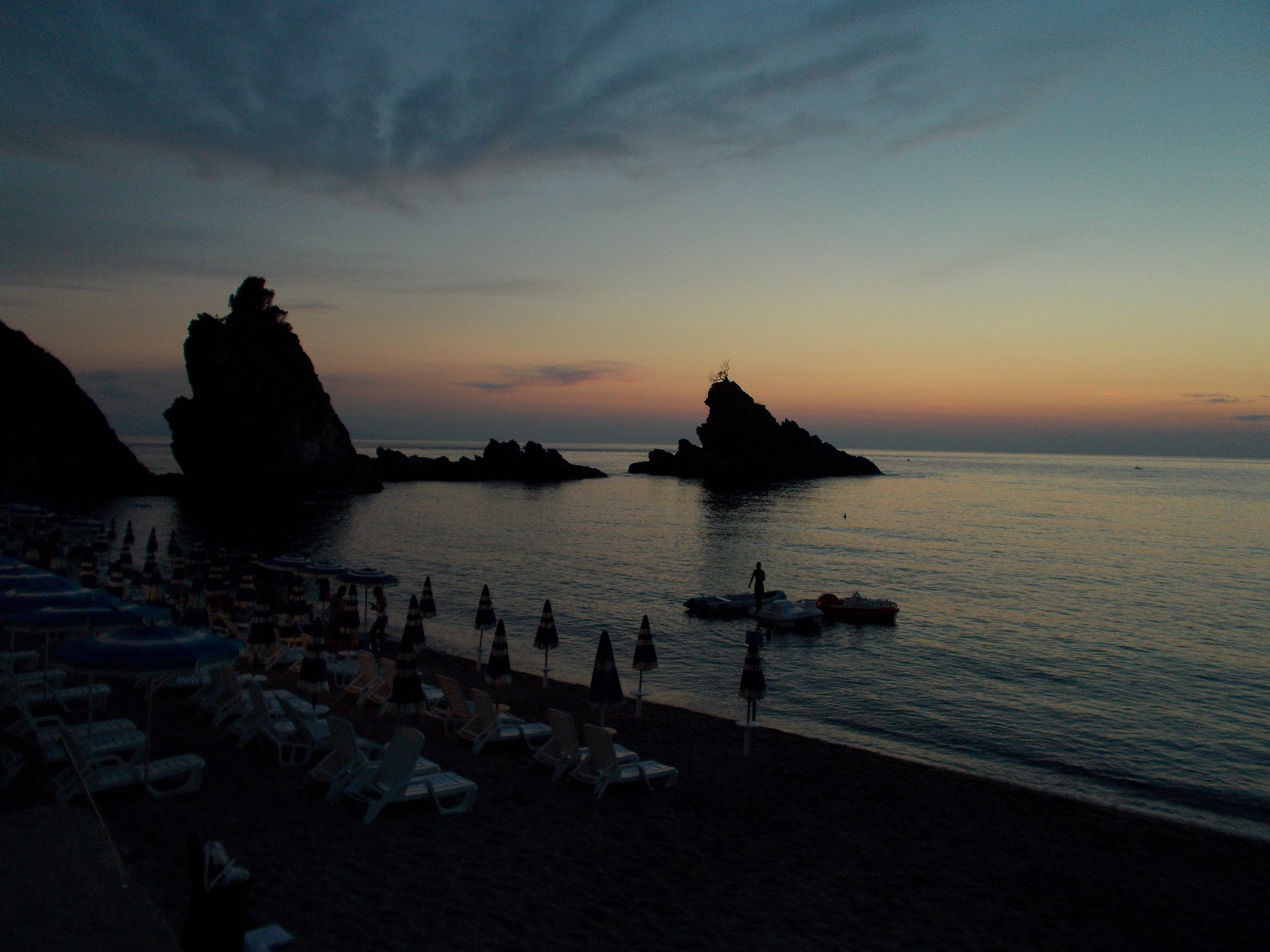 Scoglio dell'ulivo al tramonto Costa Viola 2 Palmi