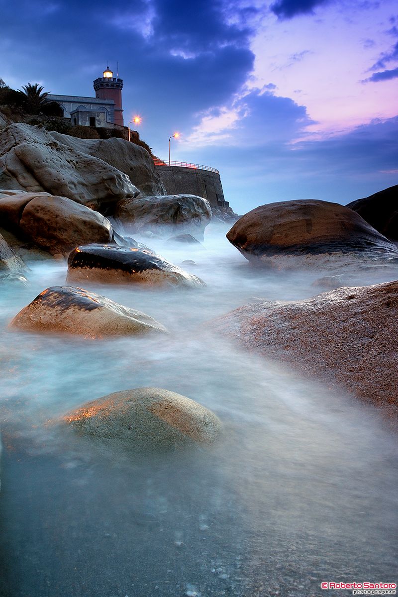 Lighthouse of Capo d'Orlando (me)