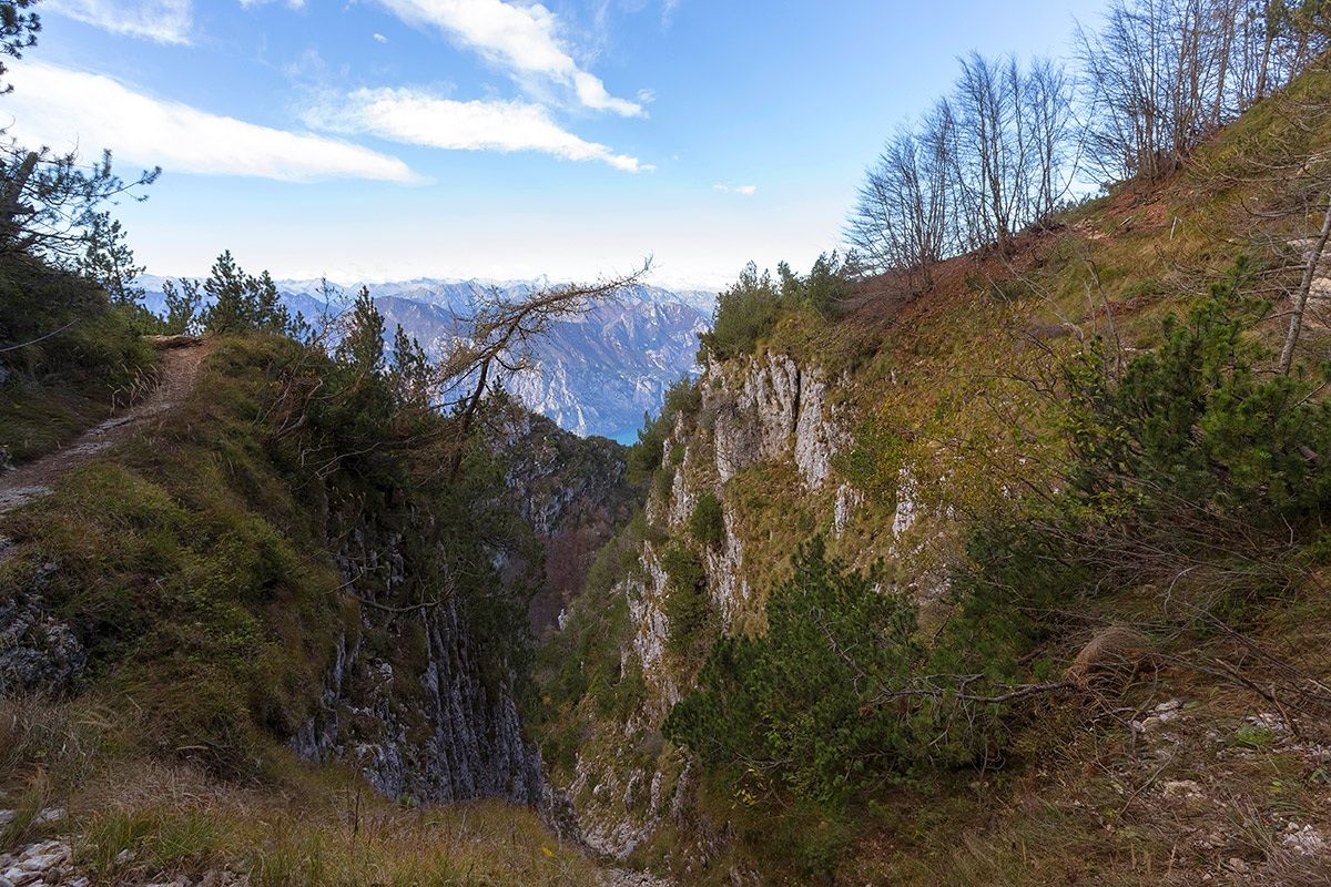 Sentiero del ventrar