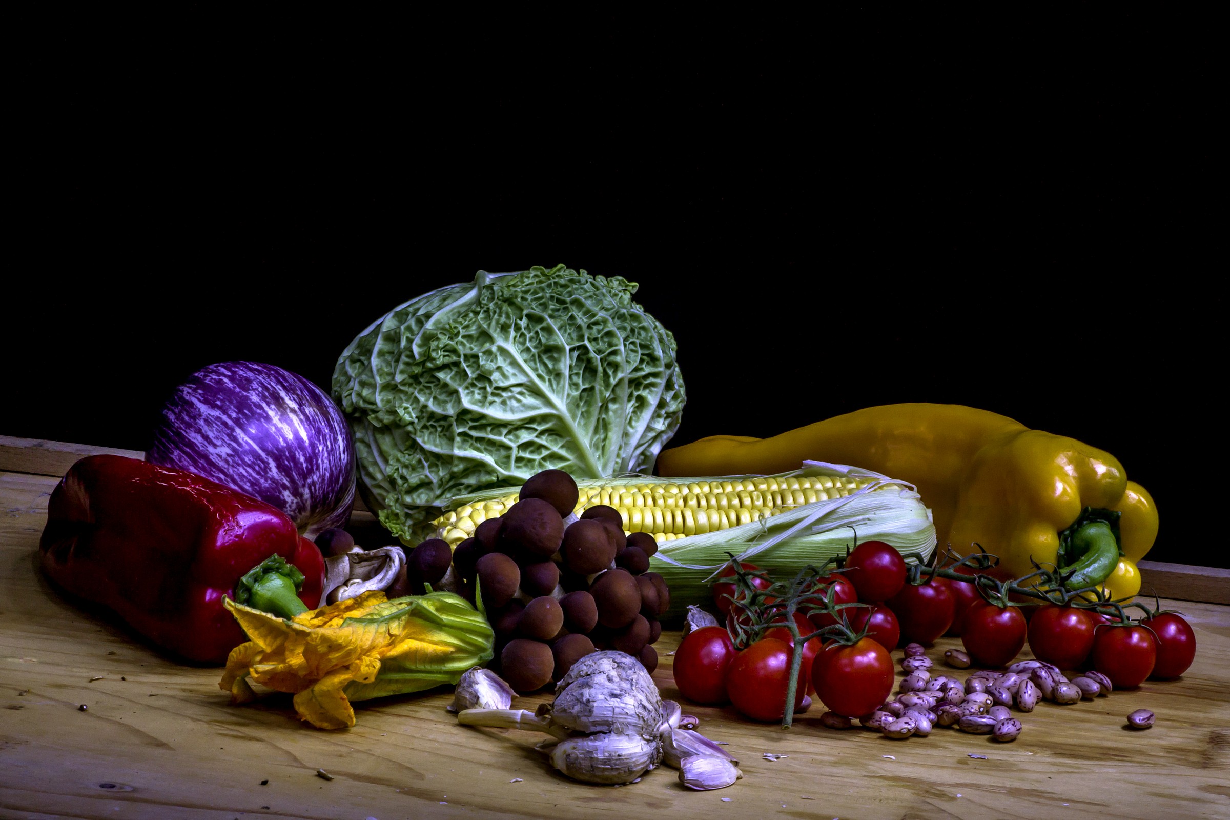 Seasonal vegetables ... ..