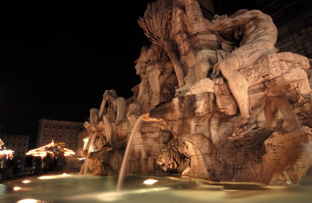 4 rivers fountain - Navona square, Rome