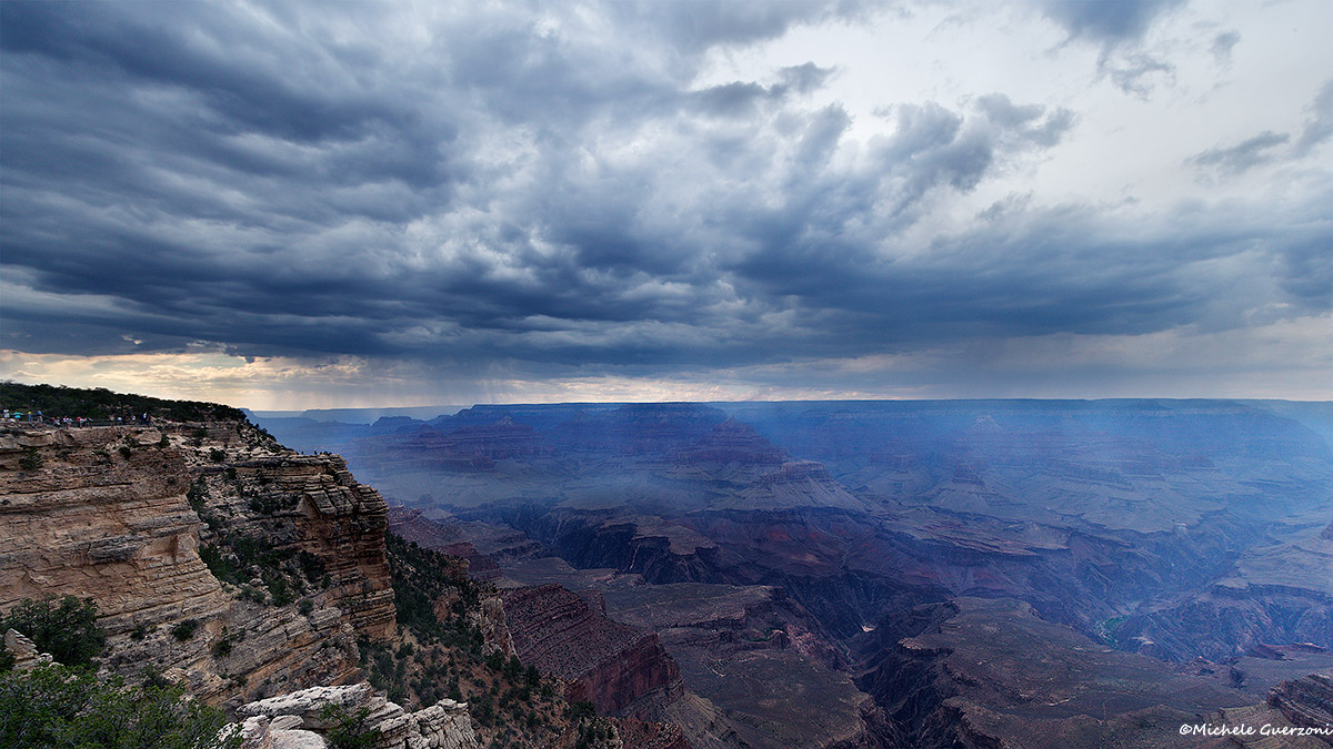 Storm over Grand Canyon