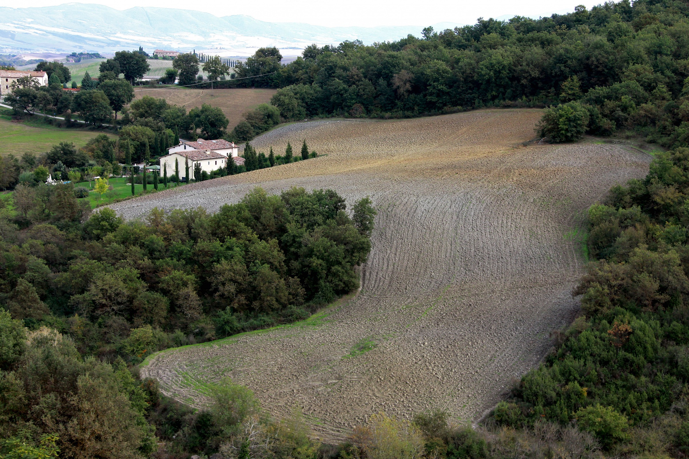 Bagno Vignone, panorama