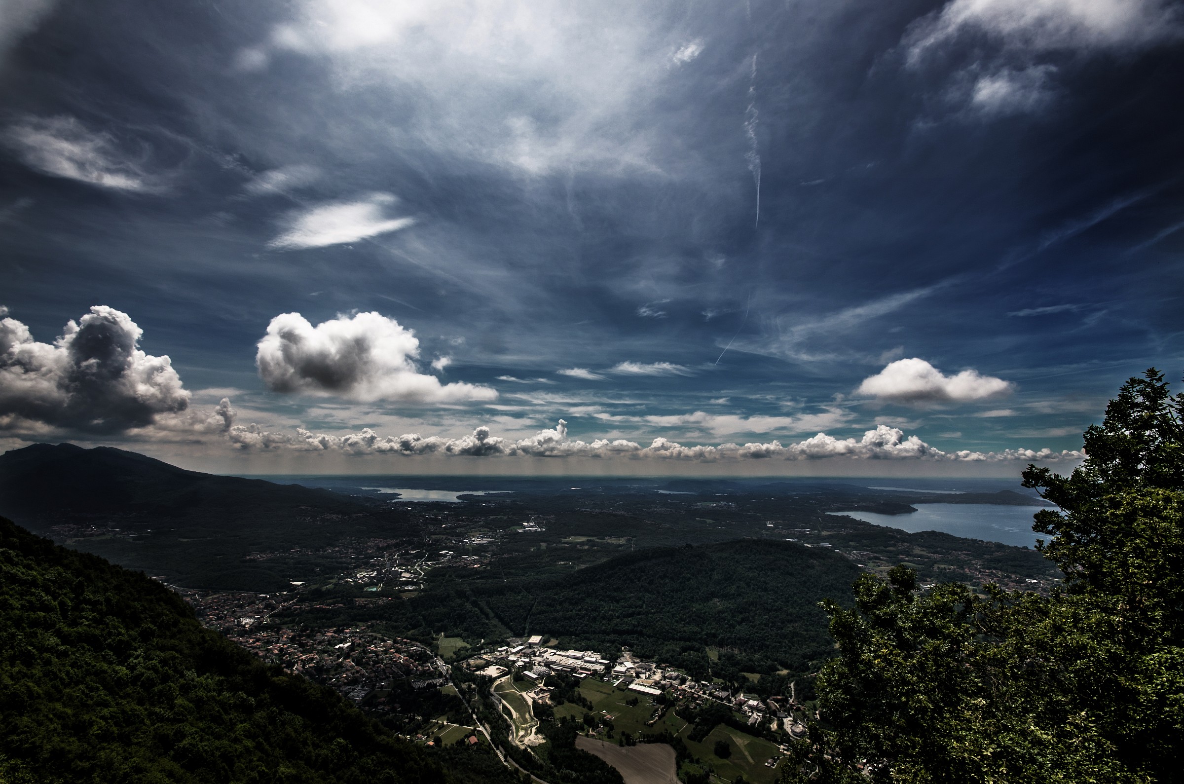 View of Laveno Mombello/Varese