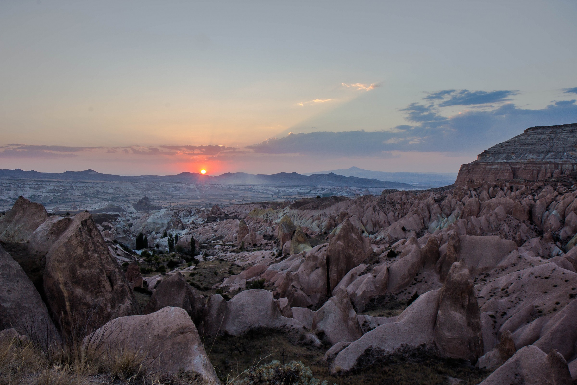 Sunset Rose Valley Cappadocia