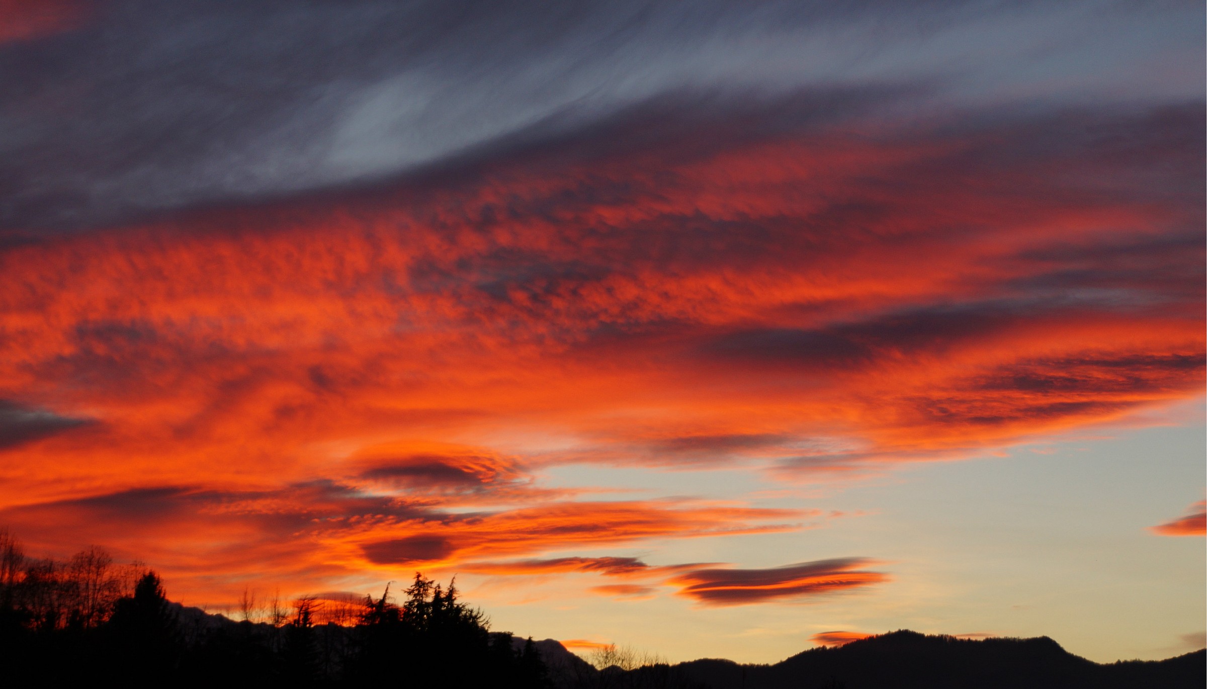 Sunset (tonight) Maritime Alps