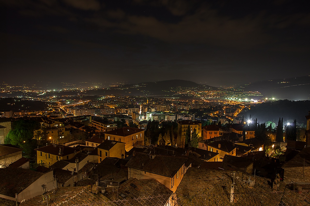 Una notte e Perugia