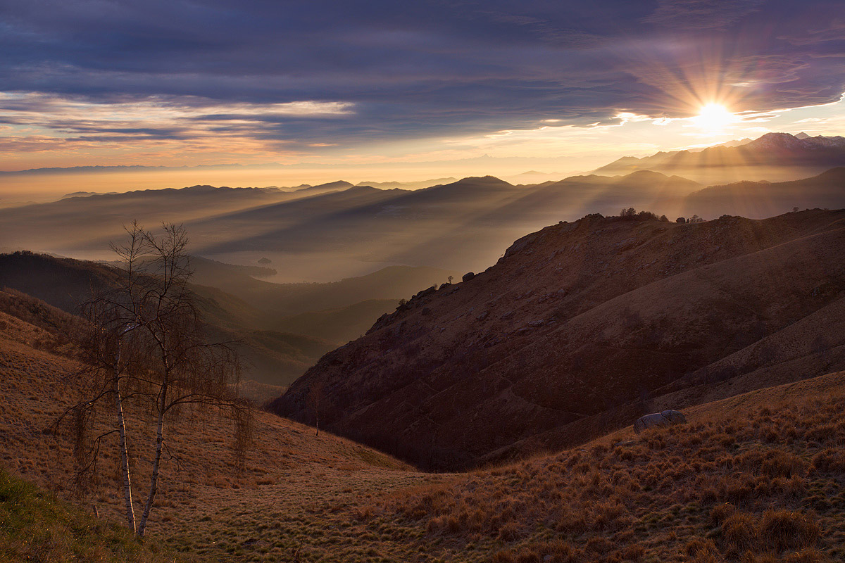 Tramonto al Mottarone
