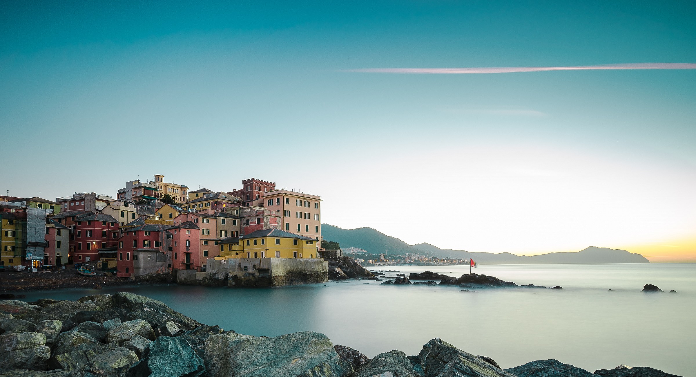 boccadasse after dawn