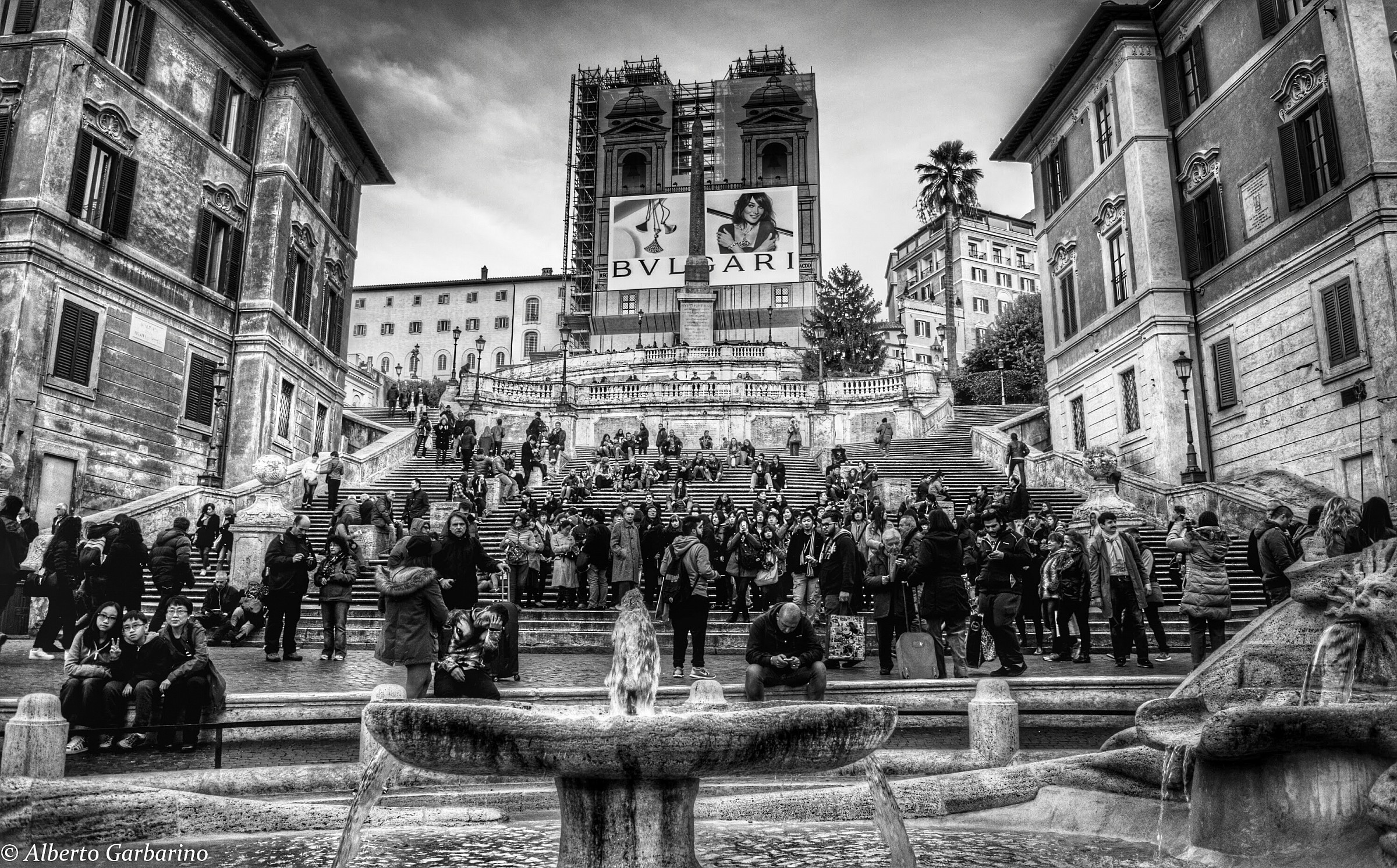 Roma. Piazza di Spagna