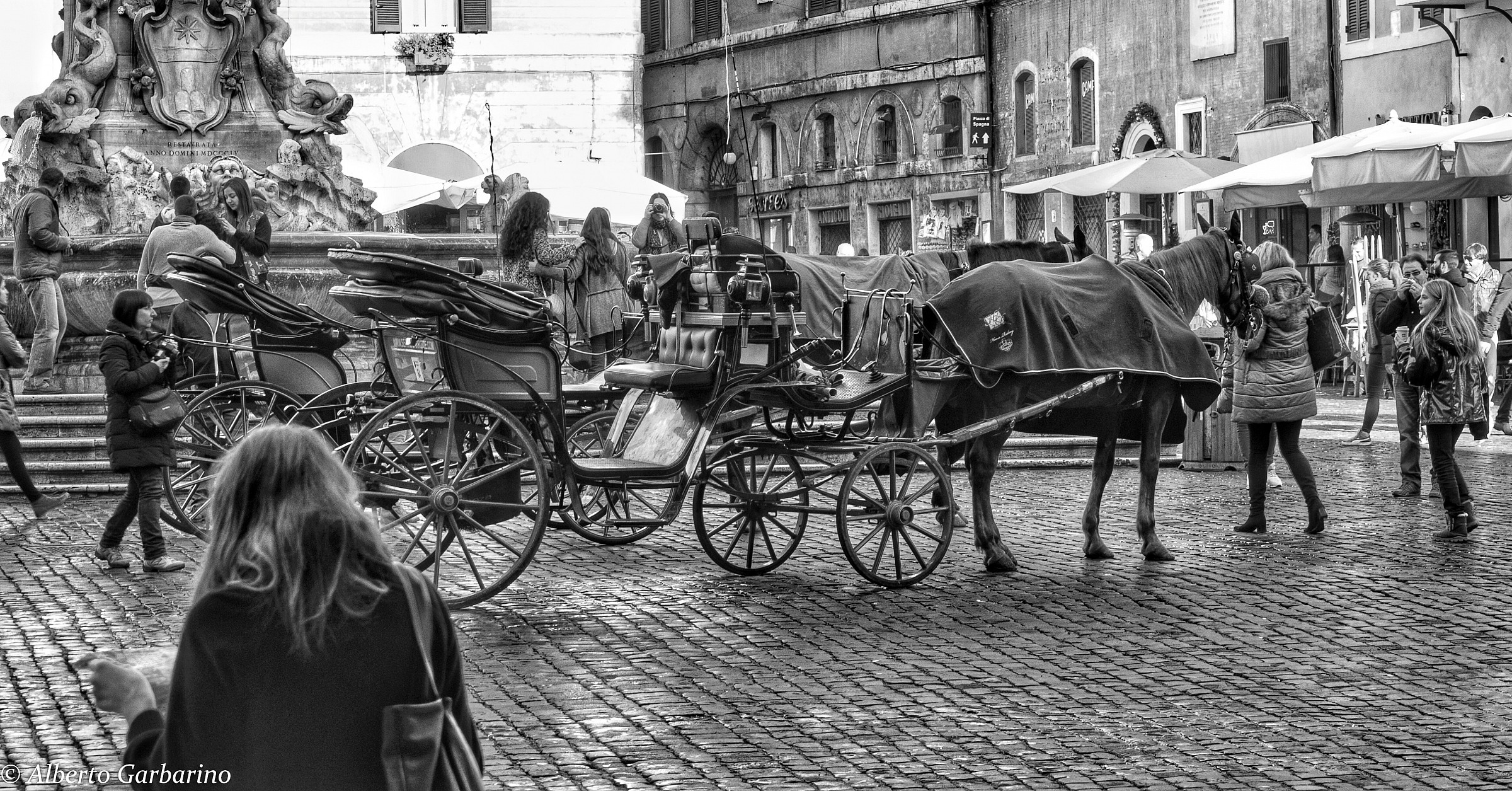 Roma. Piazza del pantheon