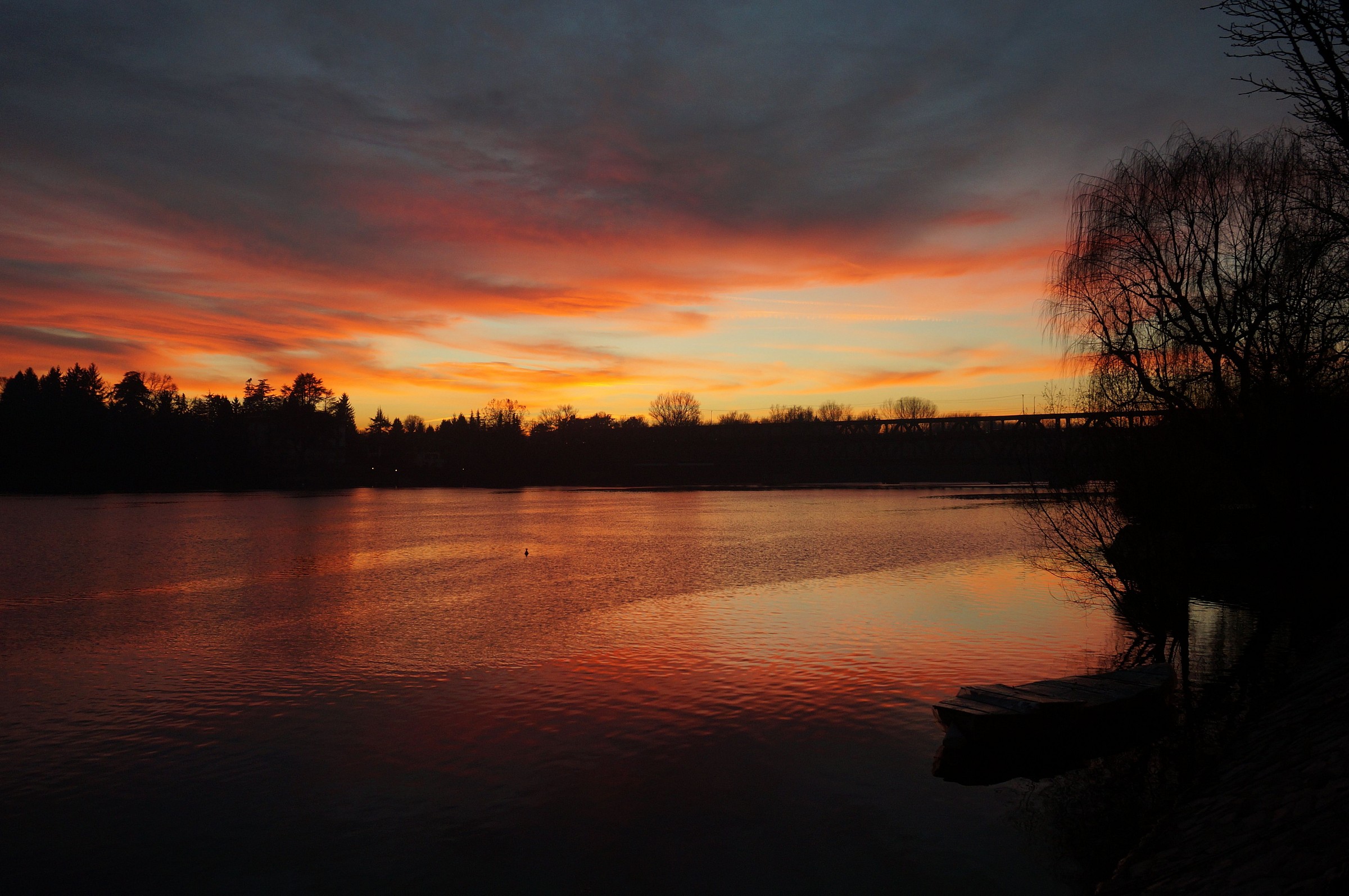 Sunset solstice 3 to 21 December 2014