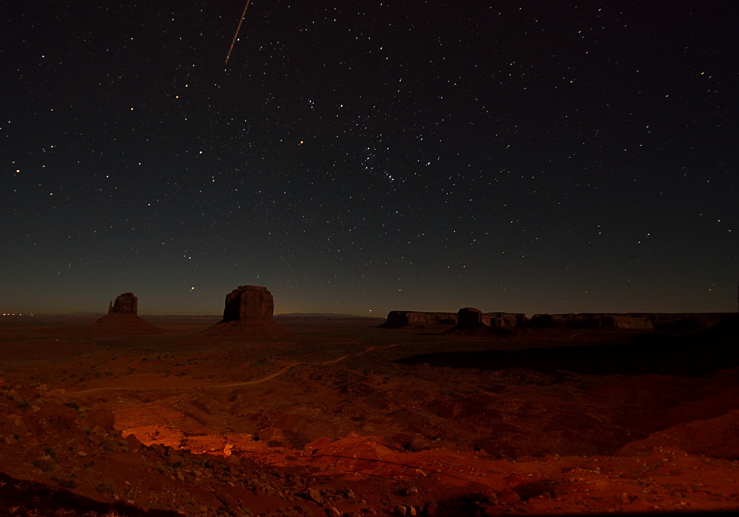 Notturno dalla Monument Valley