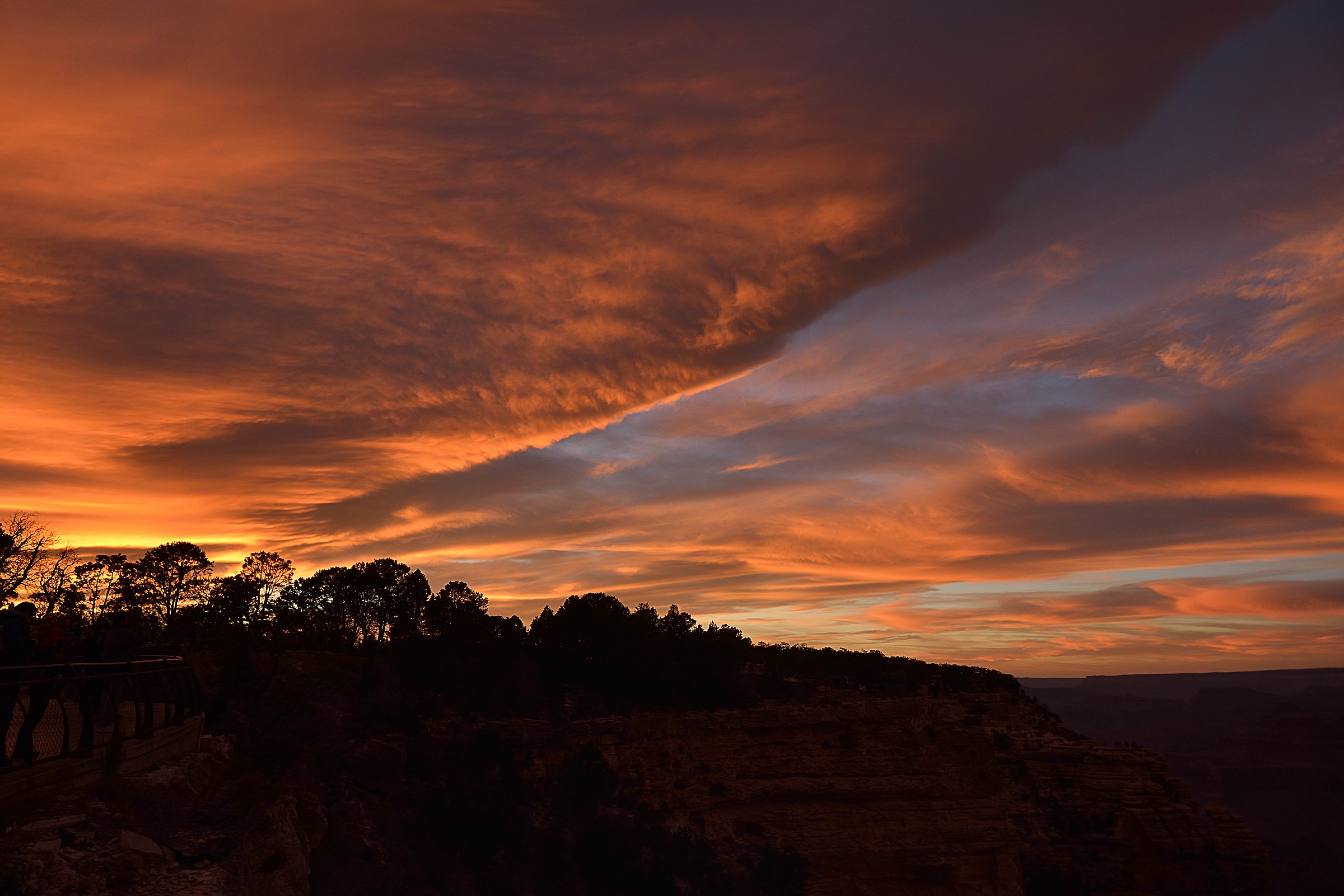 Tramonto al Grand Canyon