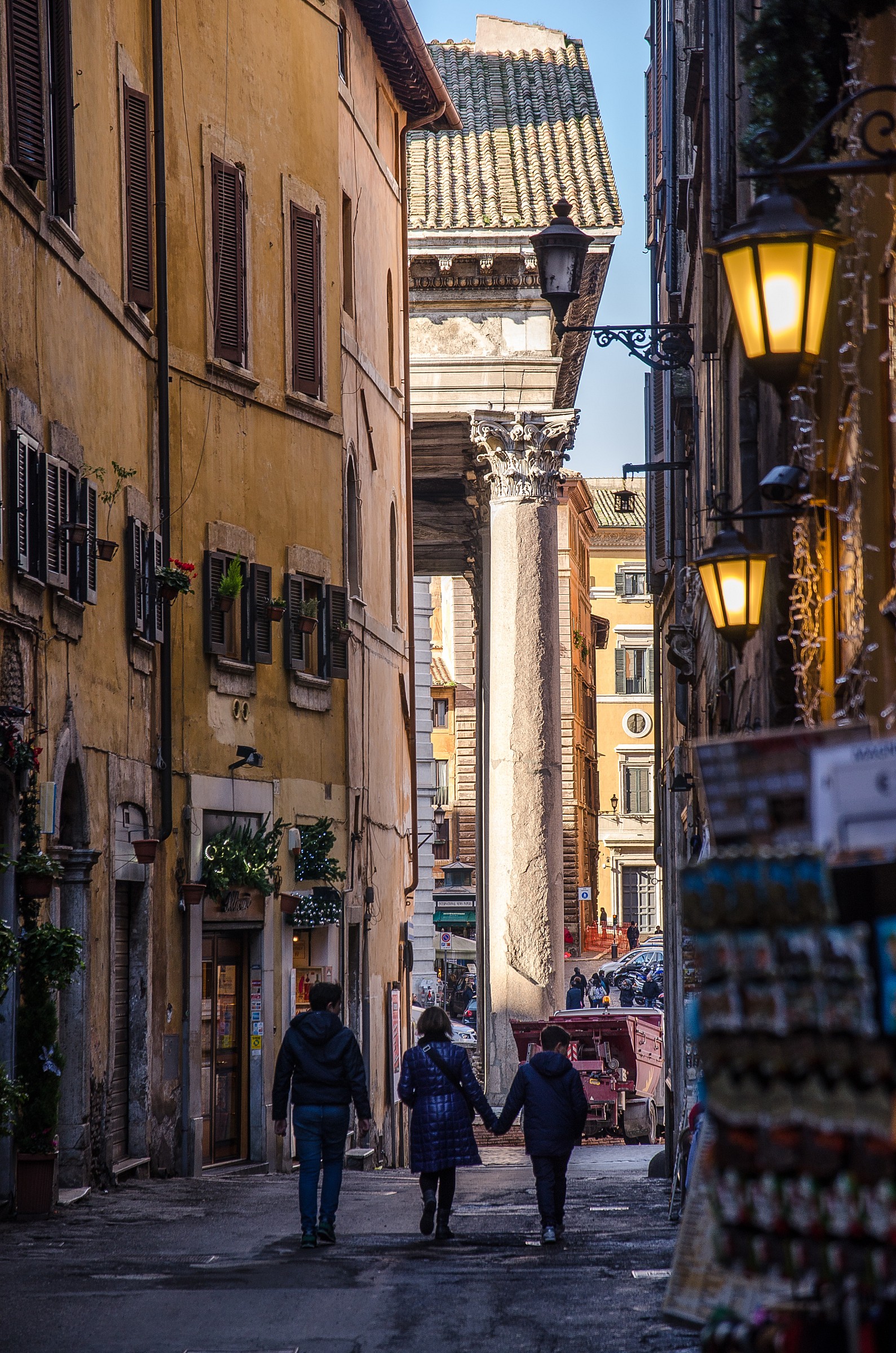 Towards the Pantheon