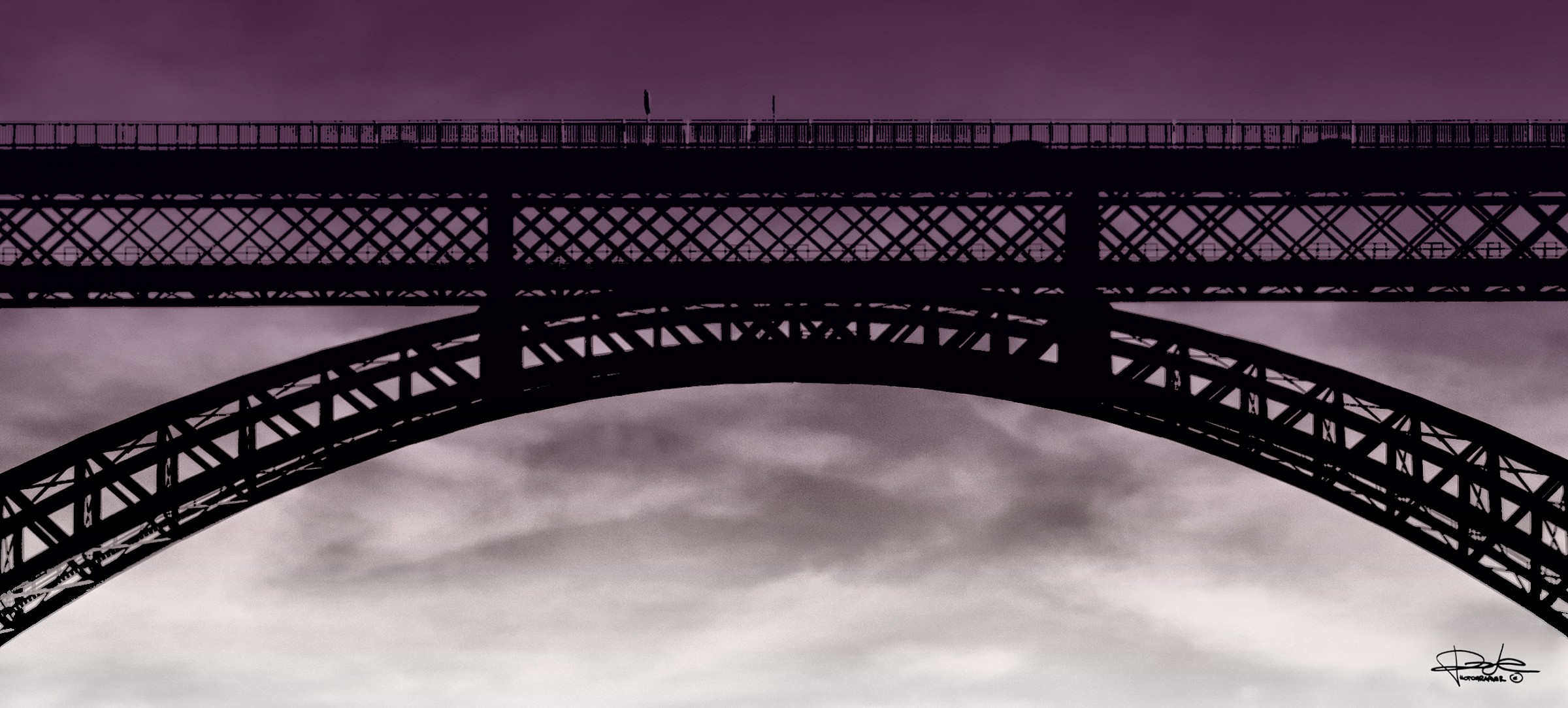 THE bridge of 'Adda - Paderno d' Adda