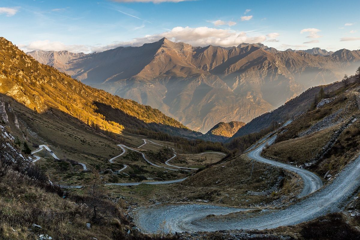 Prime luci sul Colle Delle Finestre