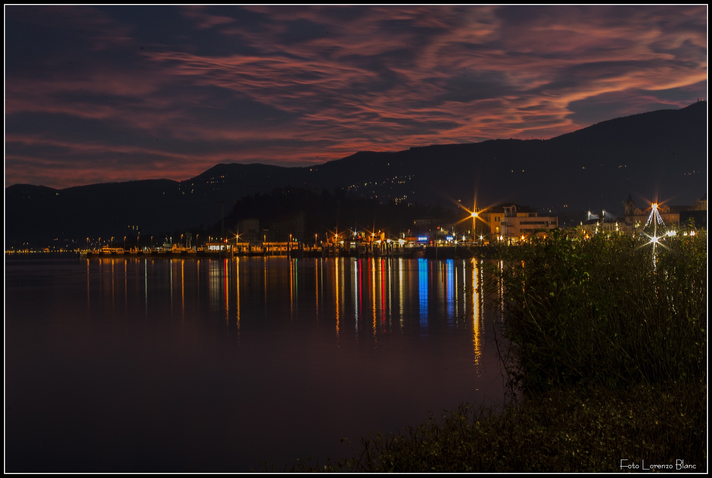Verbania Intra by Night