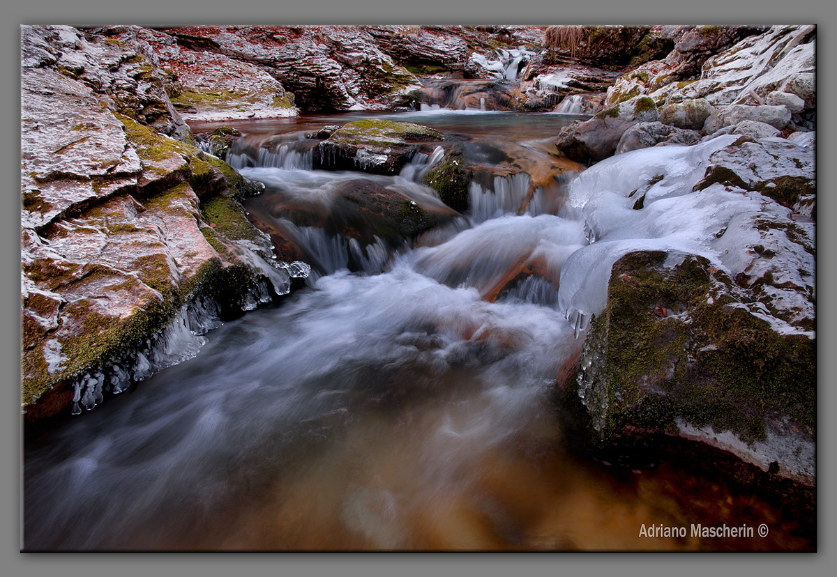 Cascatelle in val D'Arzino
