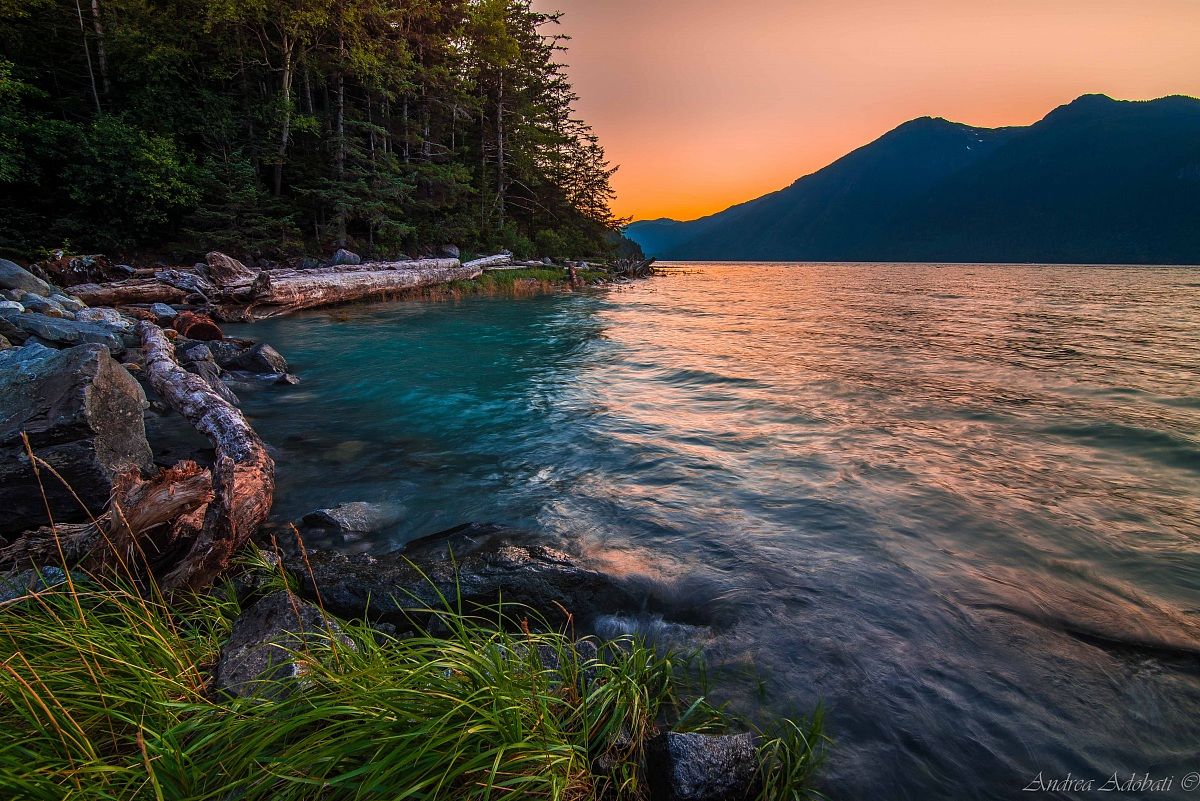Sunset in Bella Coola